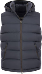 9200 HERNO HOODED DOWN VEST