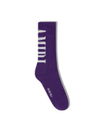 4142 AMIRI SOLID AMIRI CORE LOGO SOCKS