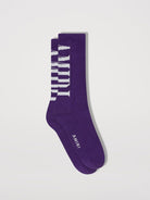 4142 AMIRI SOLID AMIRI CORE LOGO SOCKS