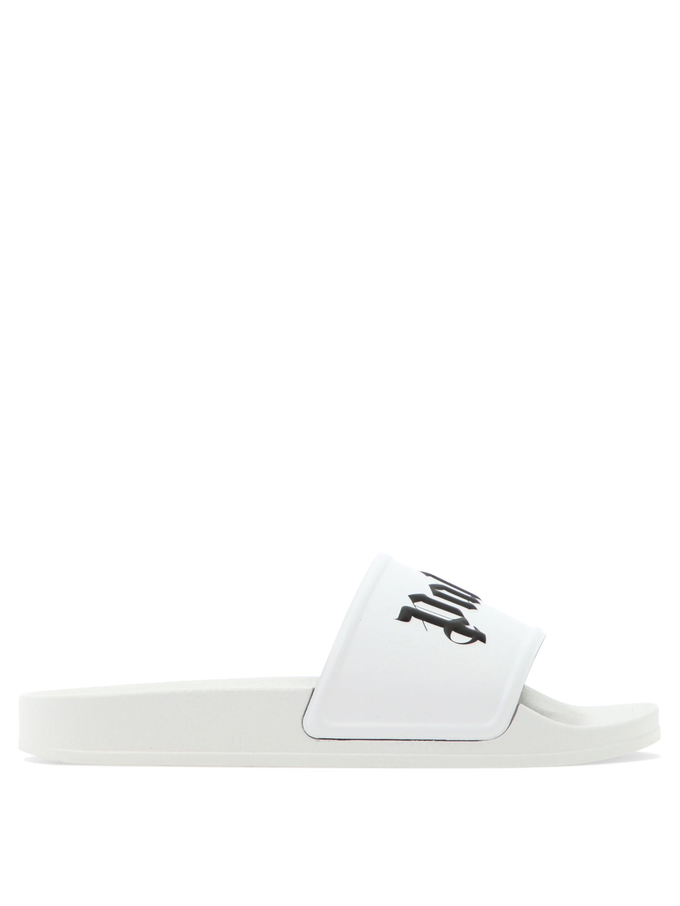 White PALM ANGELS "POOL" SANDALS