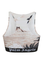 6110 PALM ANGELS CROP-TOP WITH LOGO