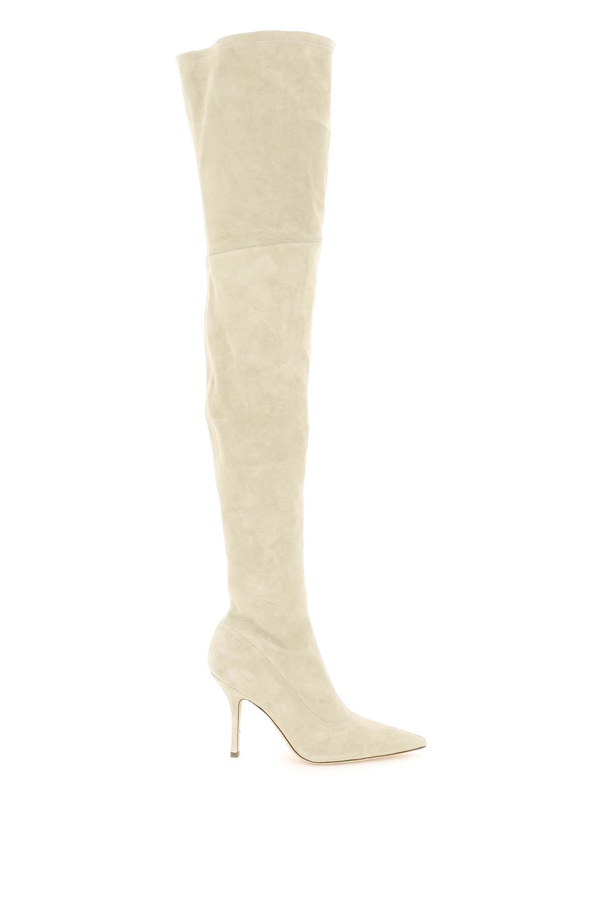 ANGR PARIS TEXAS  'MAMA' OVER-THE-KNEE BOOTS