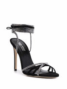 Black PARIS TEXAS PARIS TEXAS HOLLY NICOLE 105MM SUEDE SANDALS