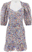 WHBU ISABEL MARANT ETOILE ISABEL  LUNESA COTTON MINI DRESS