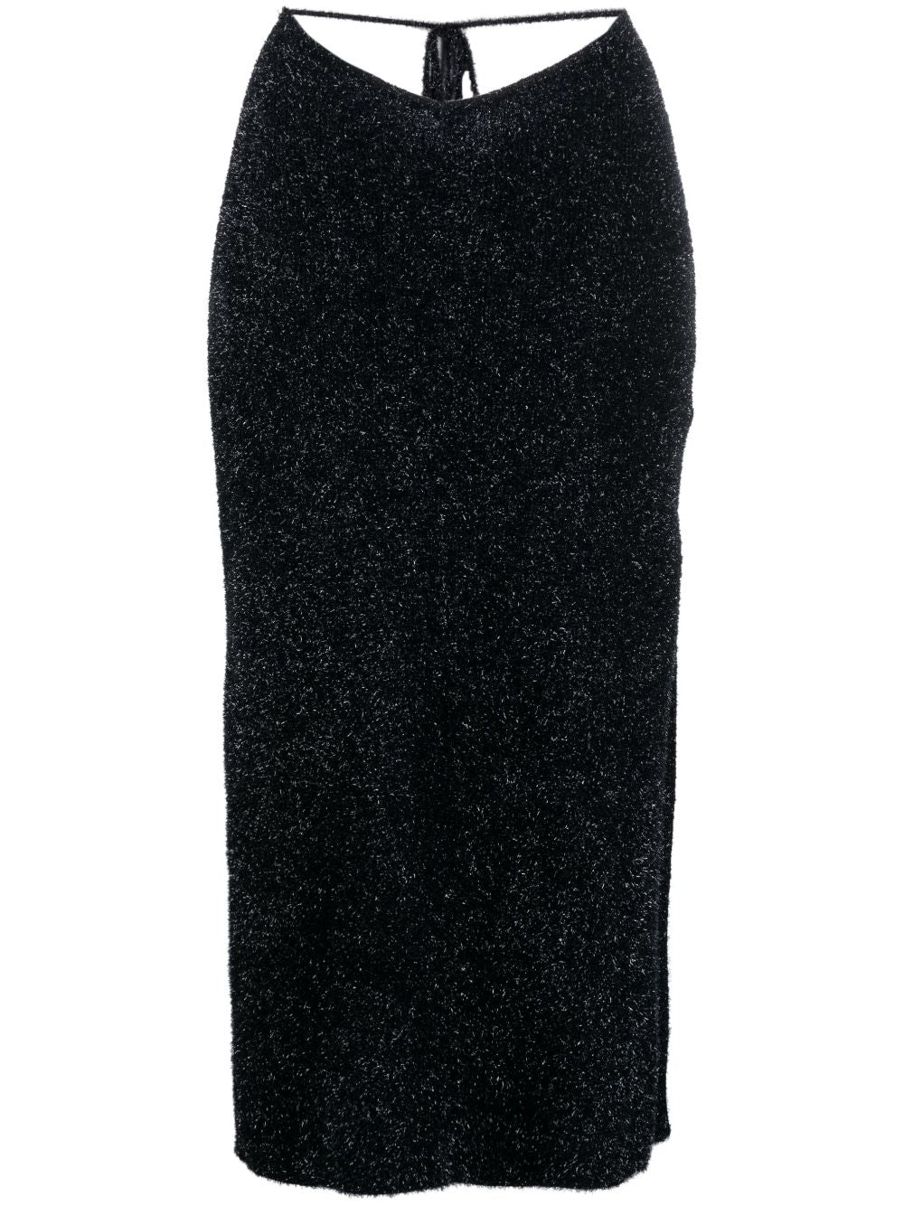 ROTATE Birger Christensen Glitter Knit Maxi Dress - Maxi dresses 