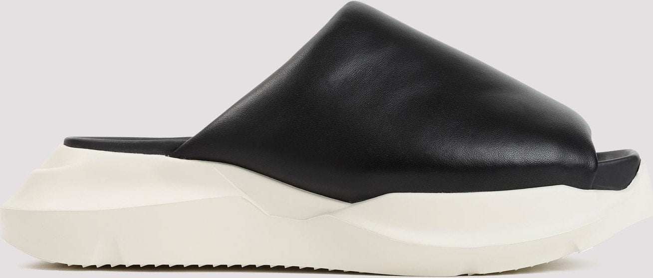 Rick Owens Geth Puffer Slides Sandal | LOZURI