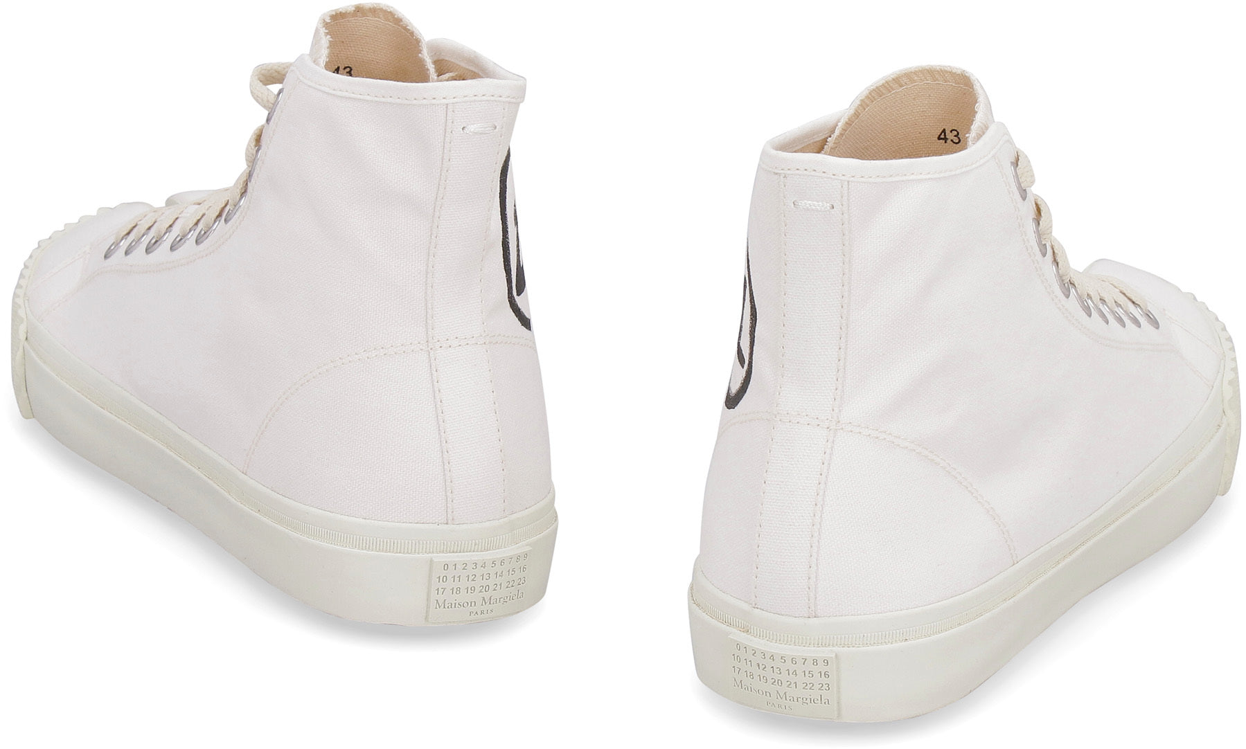 T1003 MAISON MARGIELA TABI CANVAS HIGH-TOP SNEAKERS