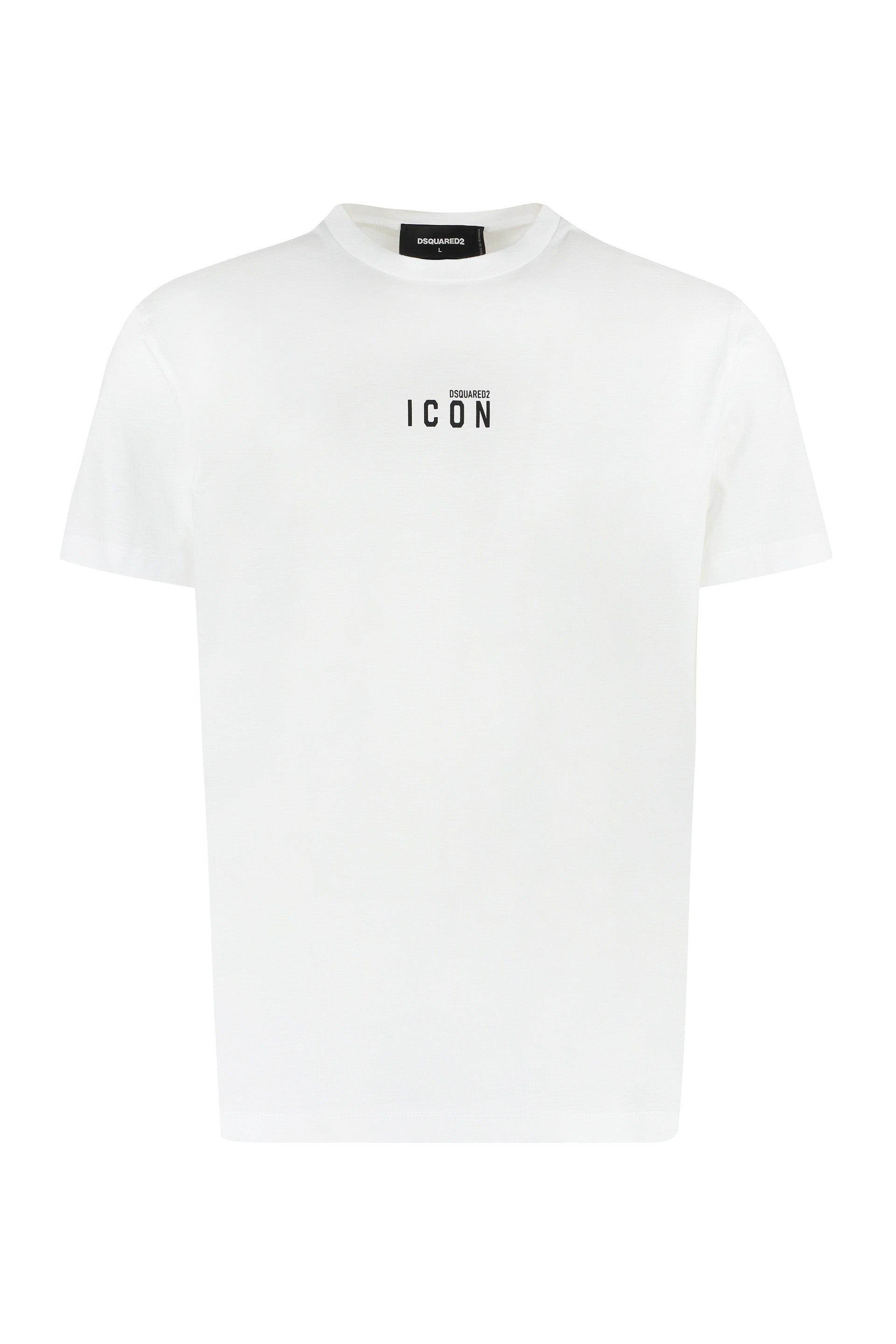 989 DSQUARED2 LOGO COTTON T-SHIRT