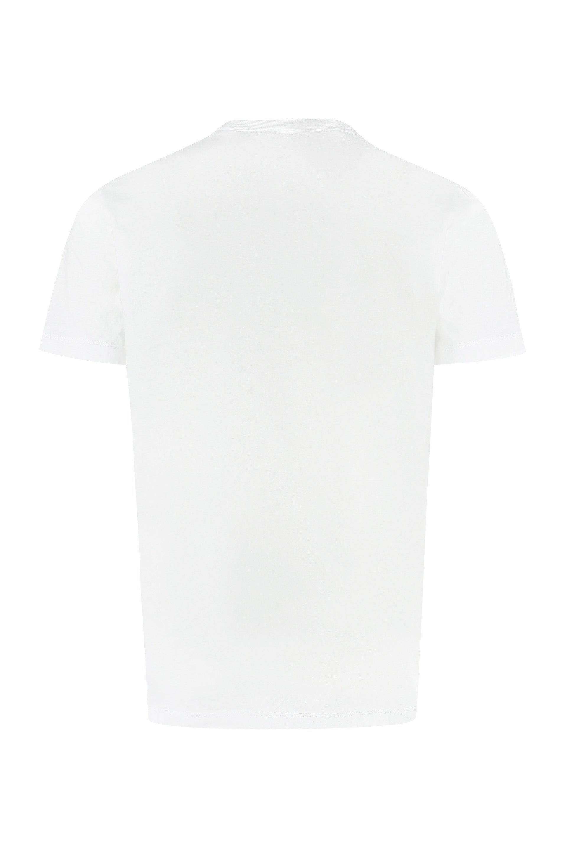 989 DSQUARED2 LOGO COTTON T-SHIRT