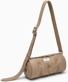 T2070 MAISON MARGIELA  BEIGE LEATHER GLAM SLAM PILLOW BAG