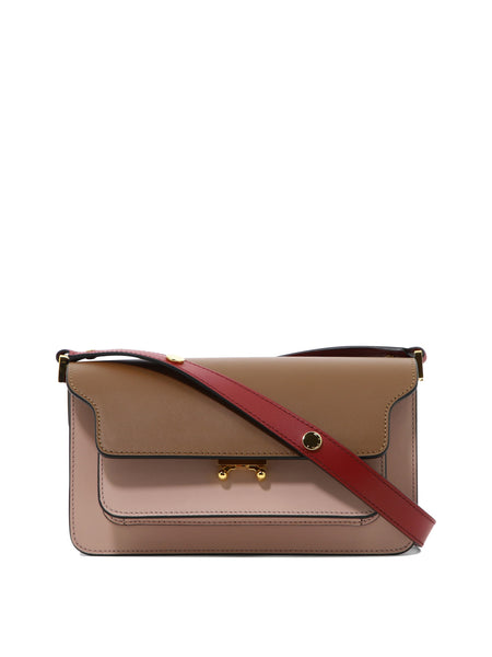 Marni Brown Medium Trunk Bag