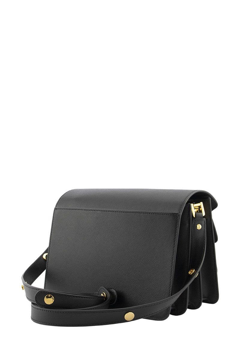 Marni Trunk Bag In Saffiano Calf