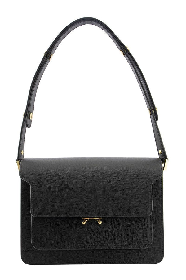 Marni Trunk Bag In Saffiano Calf