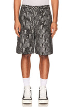 001 AMIRI AMIRI JACQUARD SNAP OFF SHORT