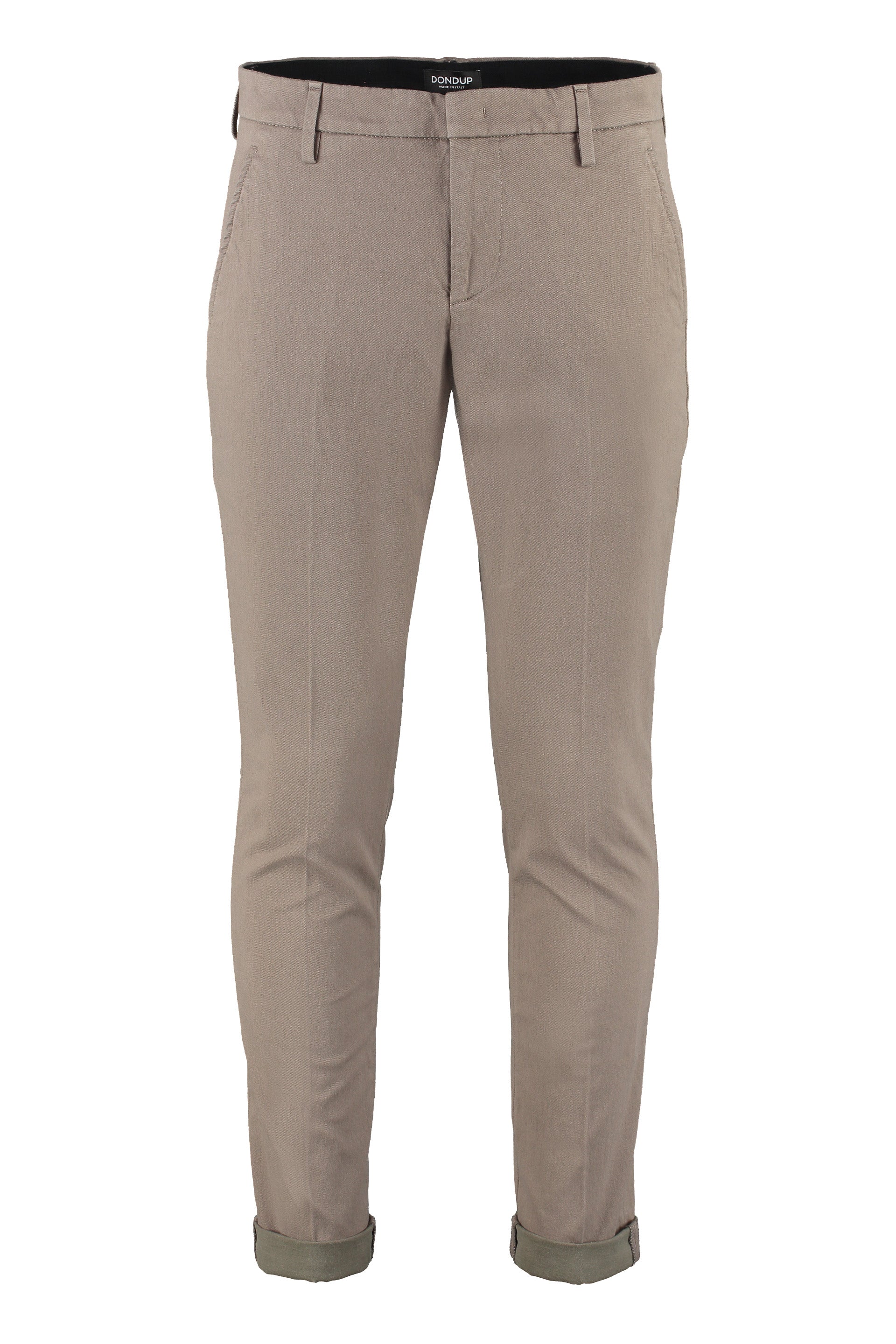 027 DONDUP GAUBERT COTTON CHINO TROUSERS