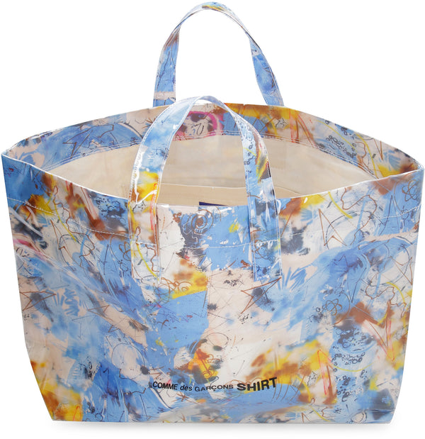 Comme des Garçons Shirt X Futura Tote Bag - Limited Edition | LOZURI