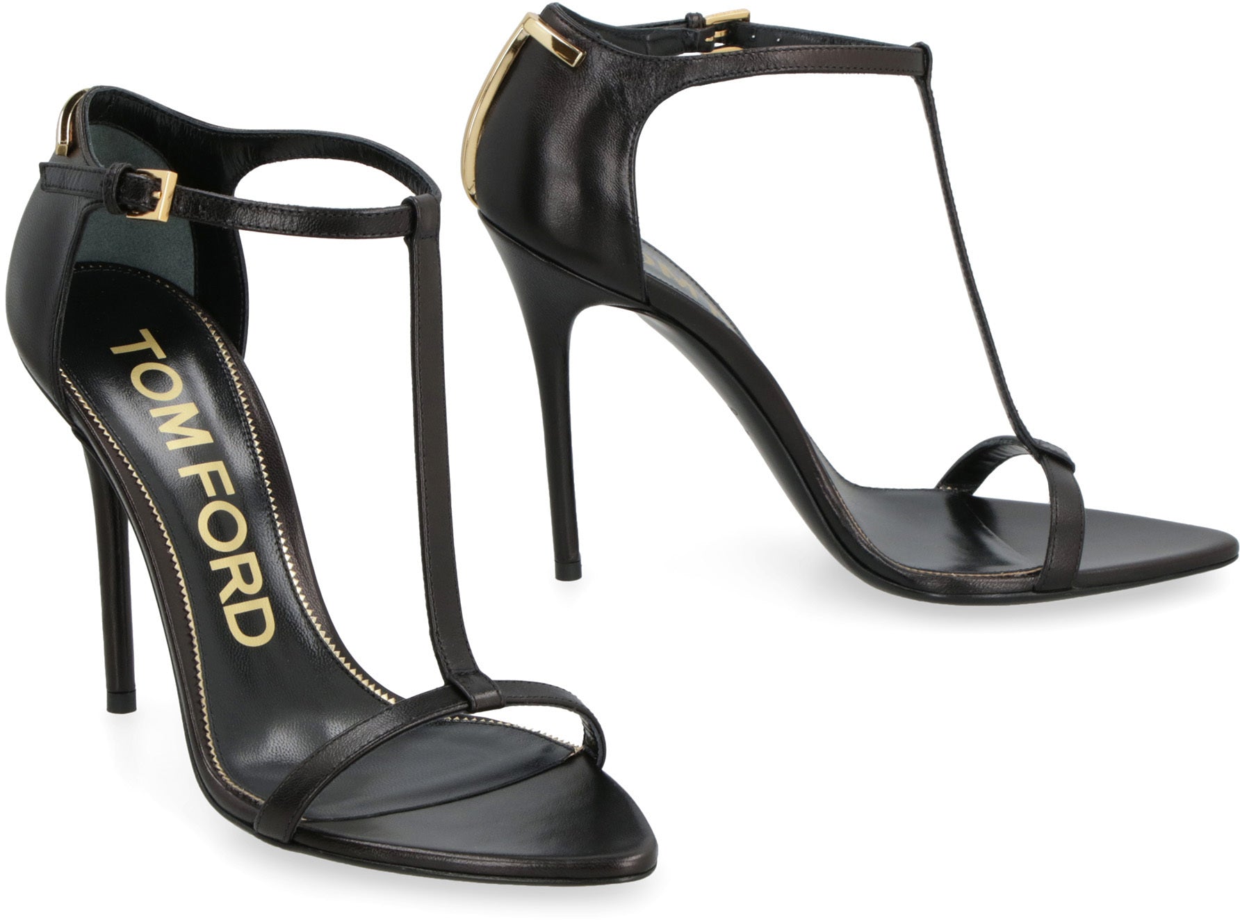 1N001 TOM FORD LEATHER SANDALS