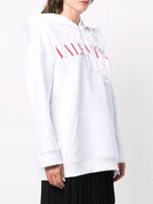 A33 VALENTINO JERSEY SWEATSHIRT +VALENTINO BLOSSO