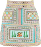 LELBT CASABLANCA  LE LABYRINTHE QUILTED MINI SKIRT