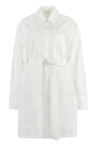 001 MAX MARA SPORTMAX WILLIAM COTTON SHIRTDRESS