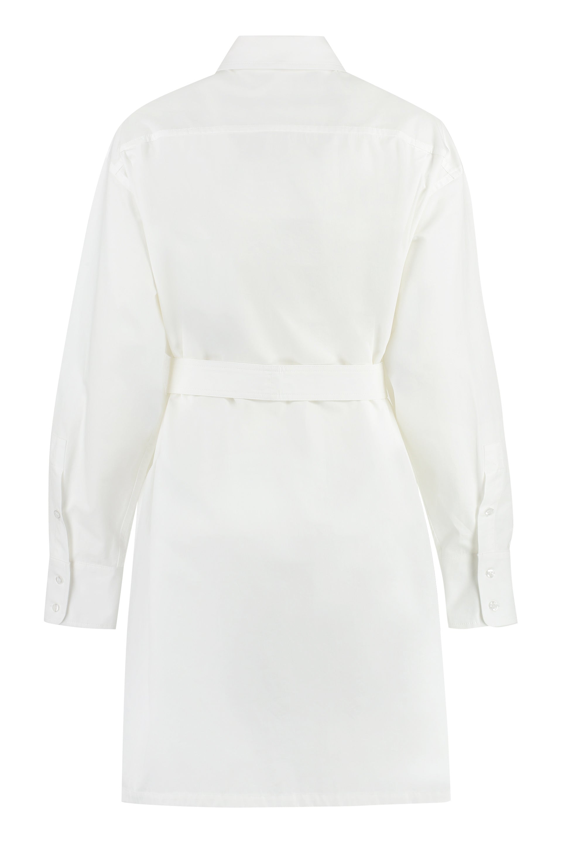 001 MAX MARA SPORTMAX WILLIAM COTTON SHIRTDRESS