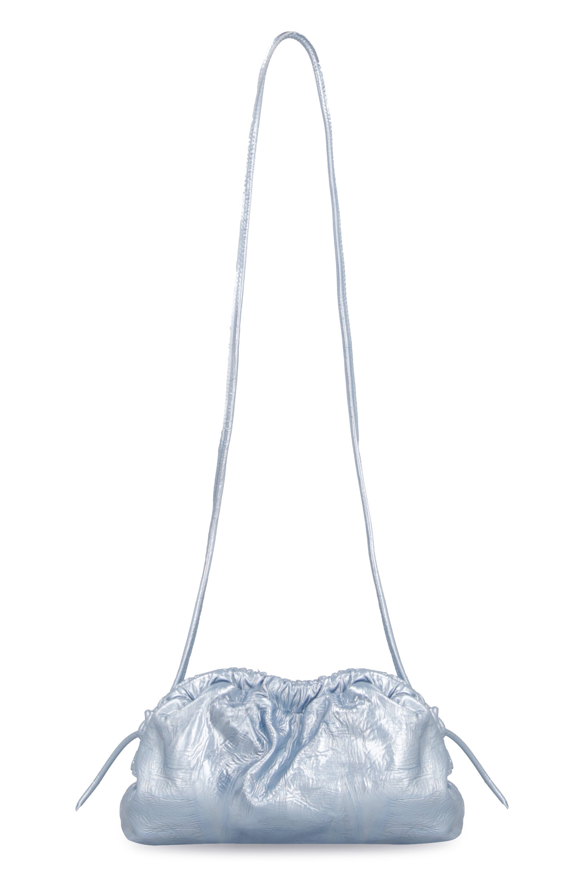 ICE MANSUR GAVRIEL MINI CLOUD LEATHER CLUTCH