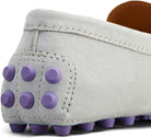 RE0B215 TOD'S GOMMINI BUBBLE SUEDE DRIVING SHOES