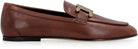 S607 TOD'S LEATHER LOAFERS