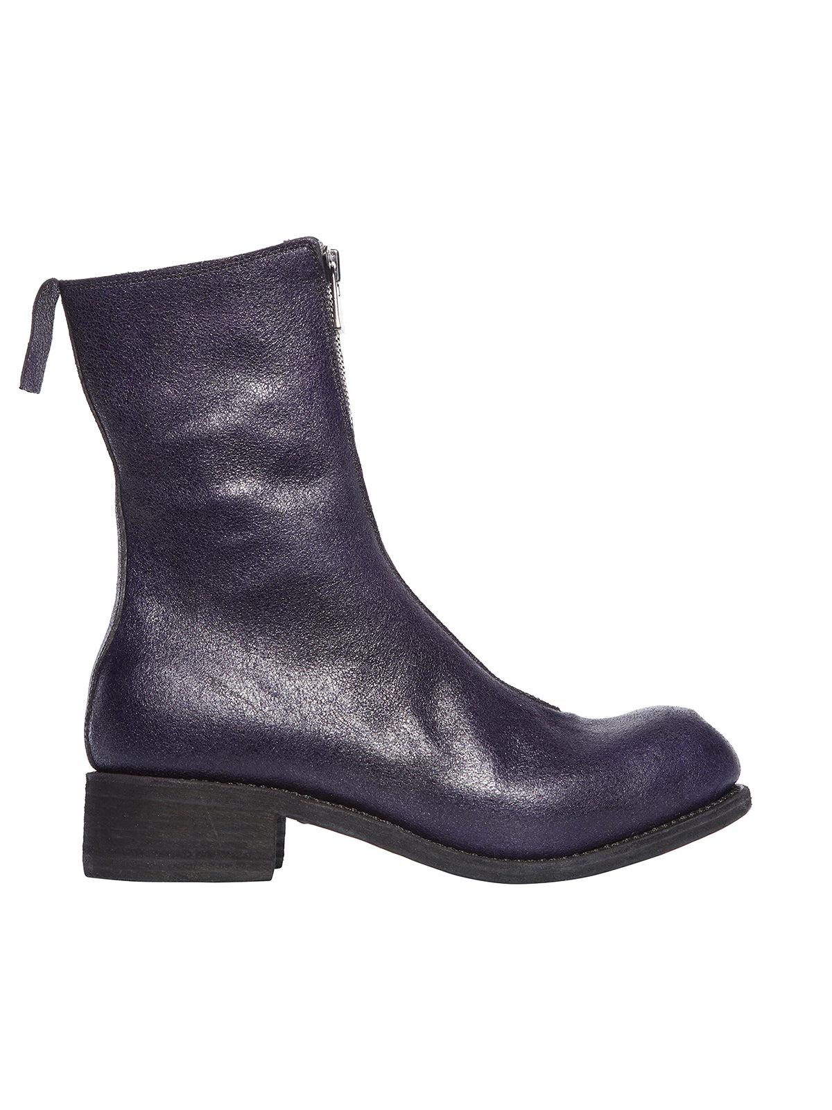 Violet GUIDI LEATHER BOOT WITH ZIP 