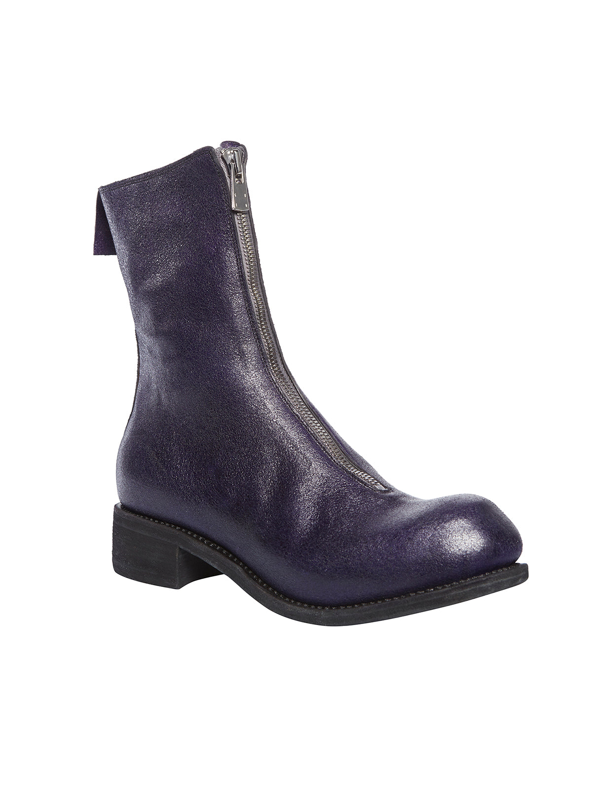 Violet GUIDI LEATHER BOOT WITH ZIP 